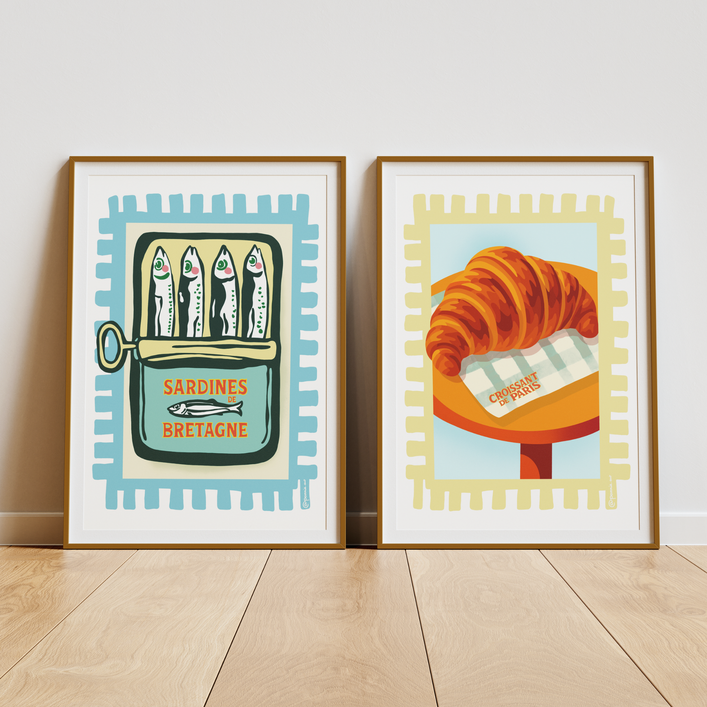 Croissant de Paris - Affiche