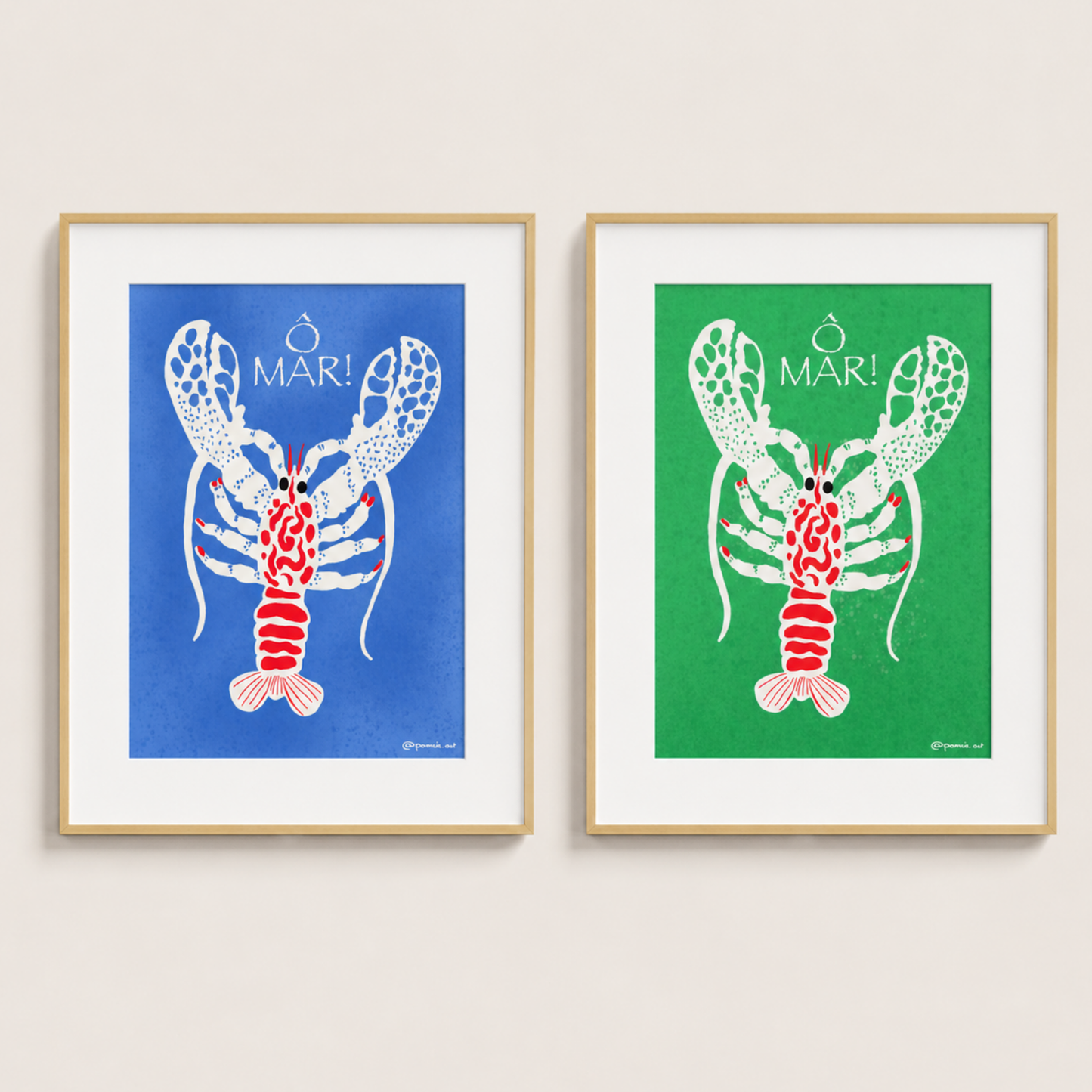 Homard ÔMar - Affiche