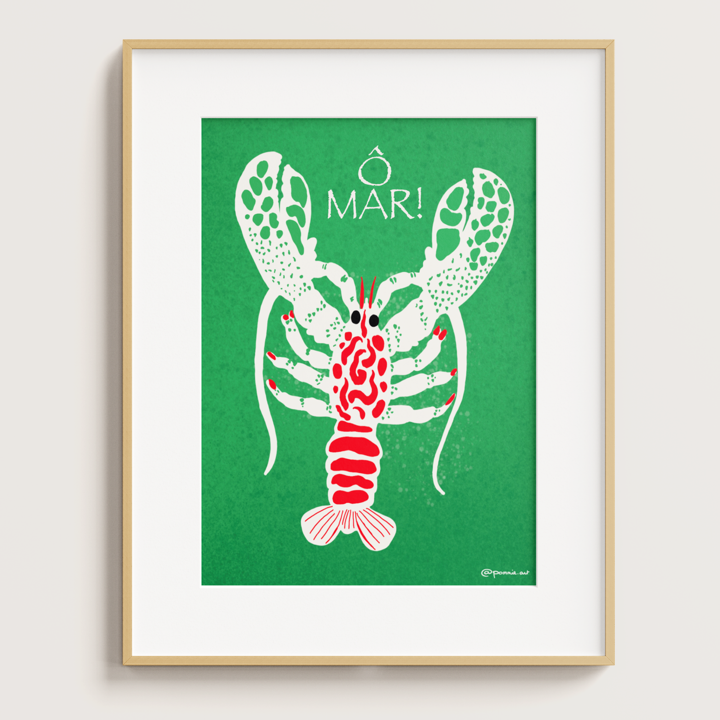 Homard ÔMar - Affiche