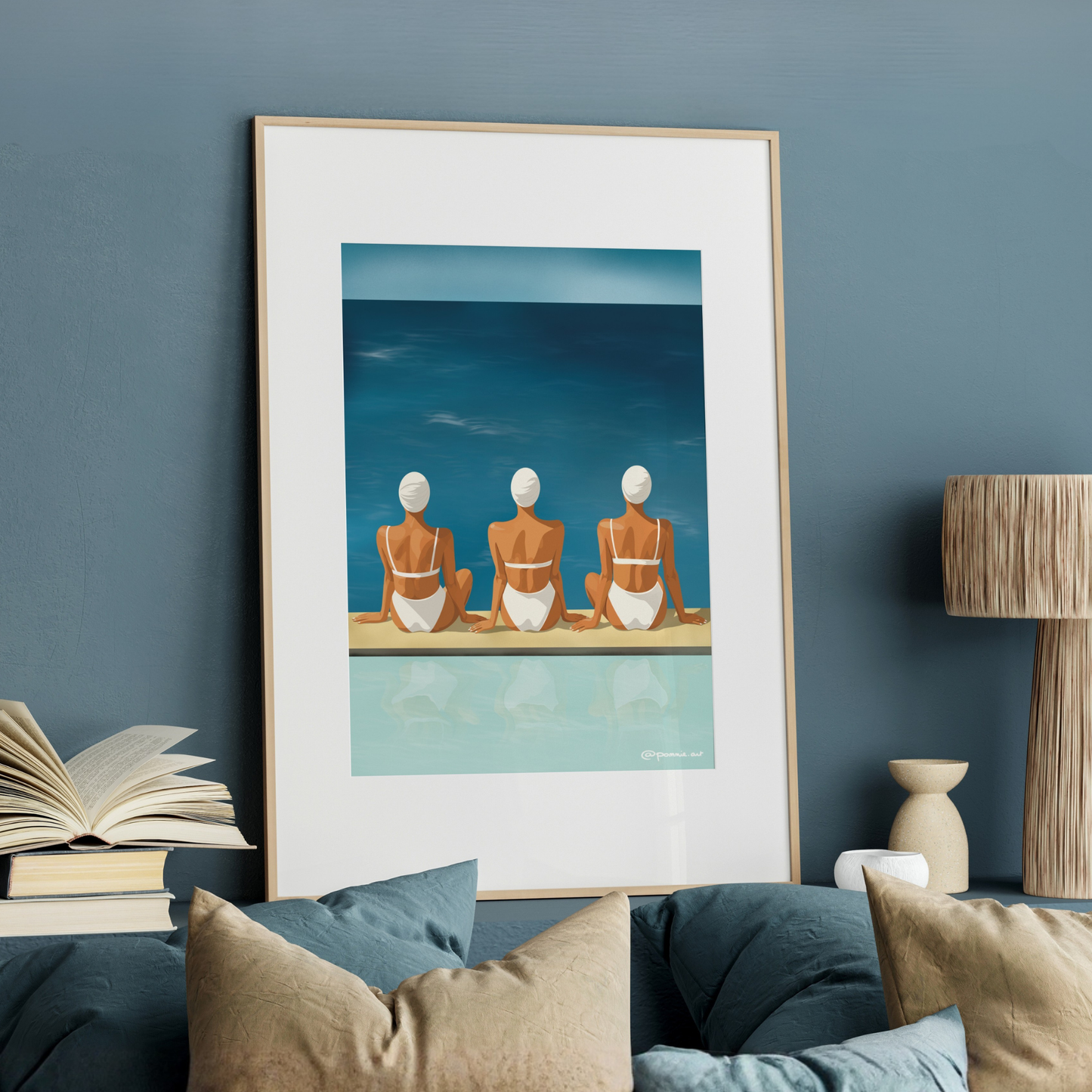 Les Nageuses - Affiche