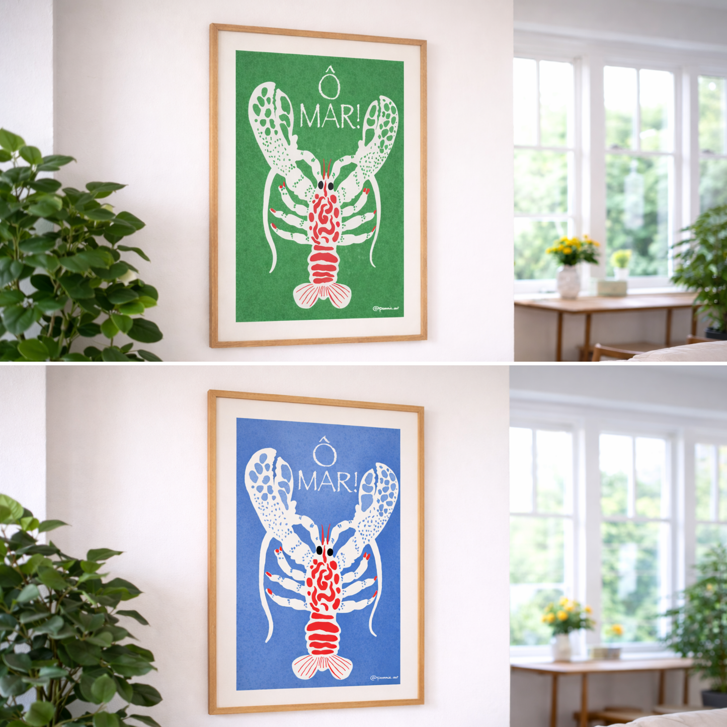 Homard ÔMar - Affiche
