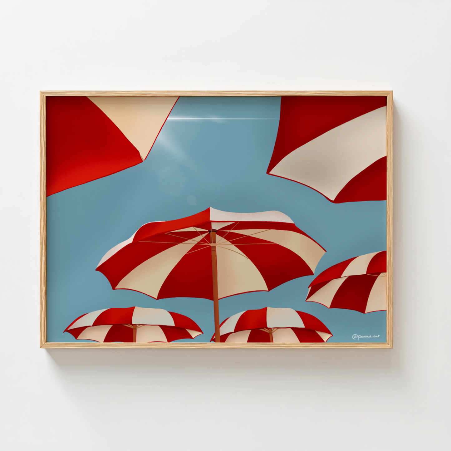 Parasols - Affiche