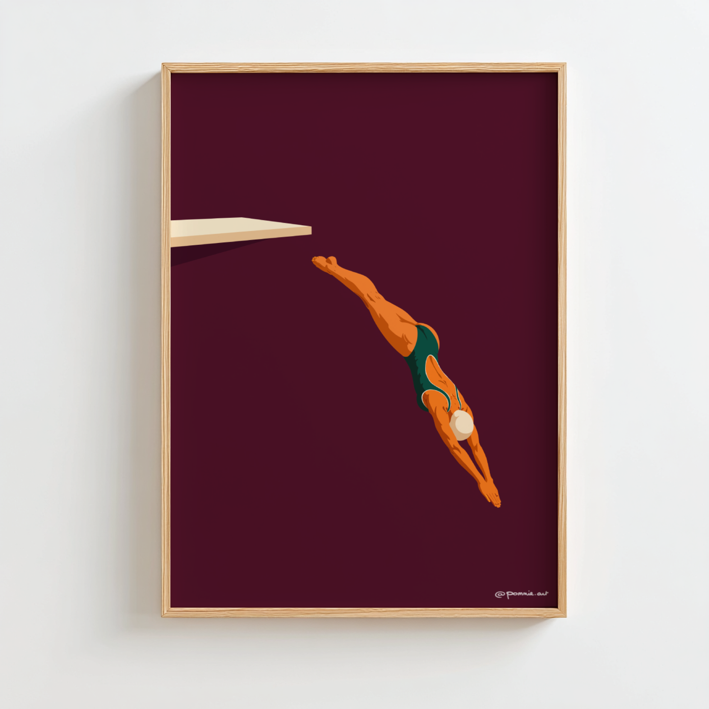 Plongeoir - Affiche