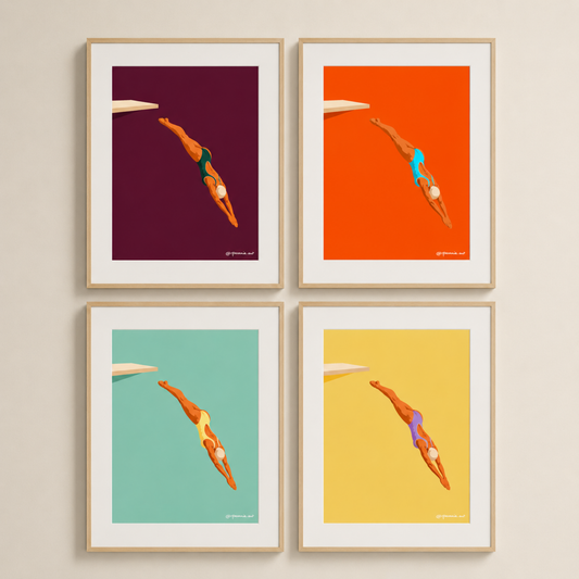 Plongeoir - Affiche