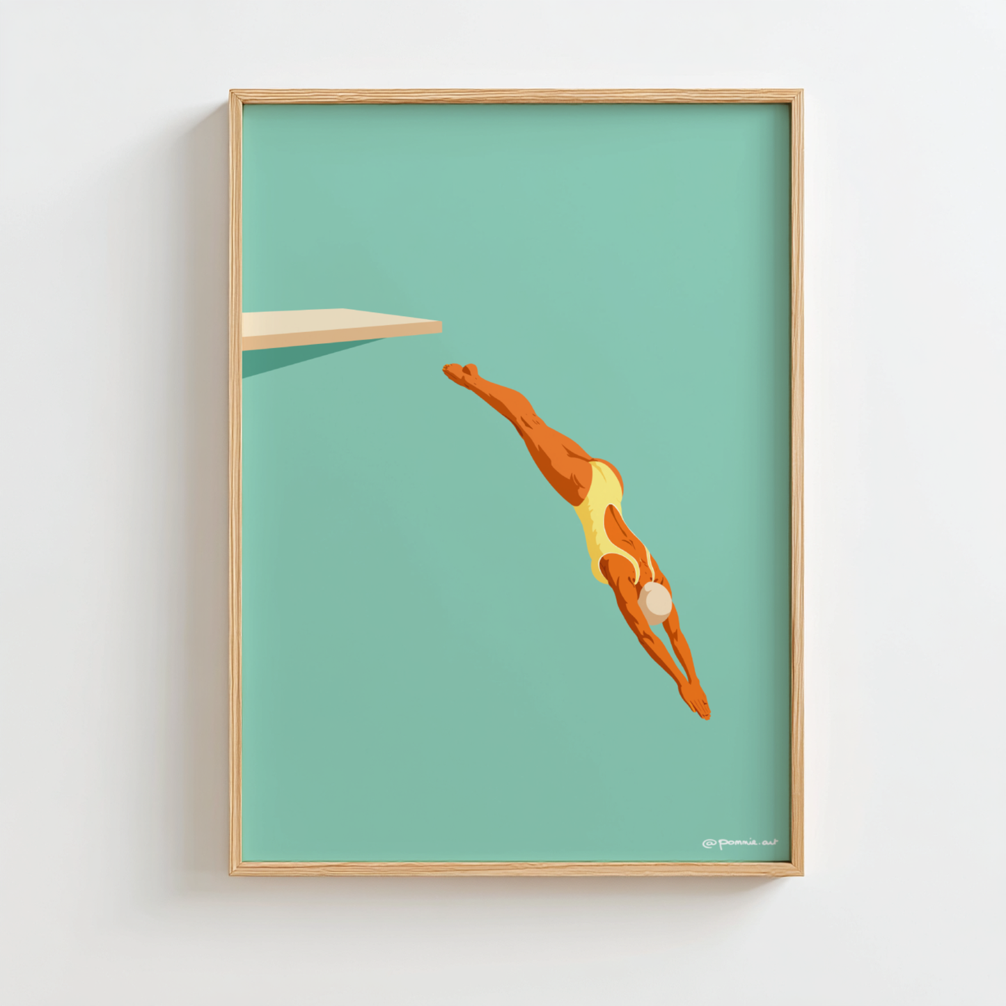 Plongeoir - Affiche