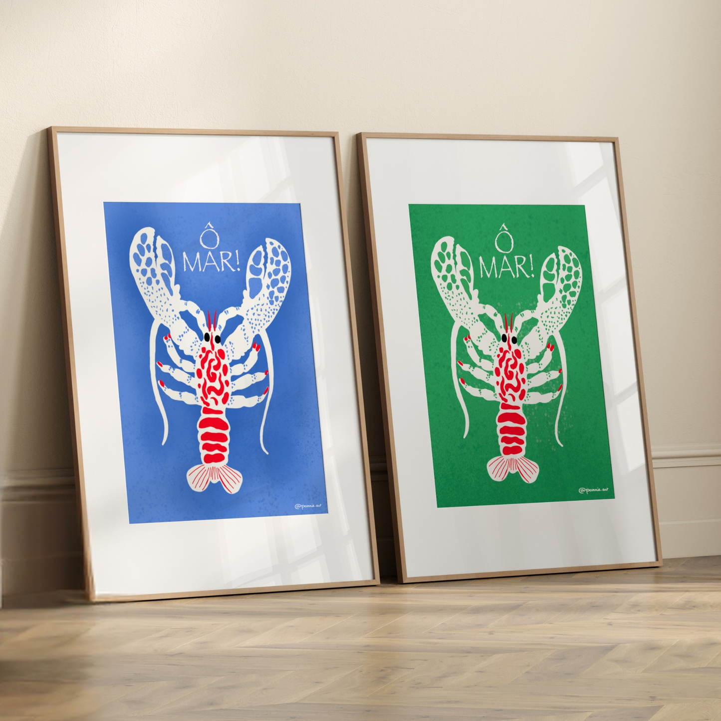 Homard ÔMar - Affiche