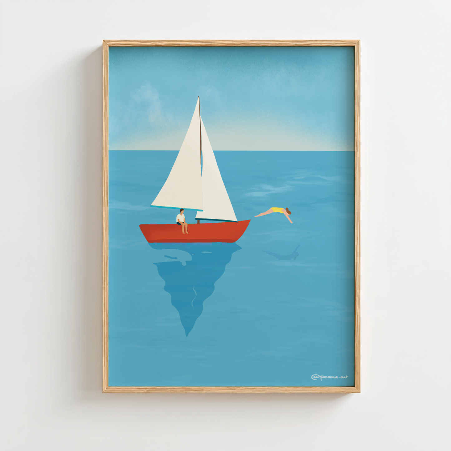 Voilier - Affiche